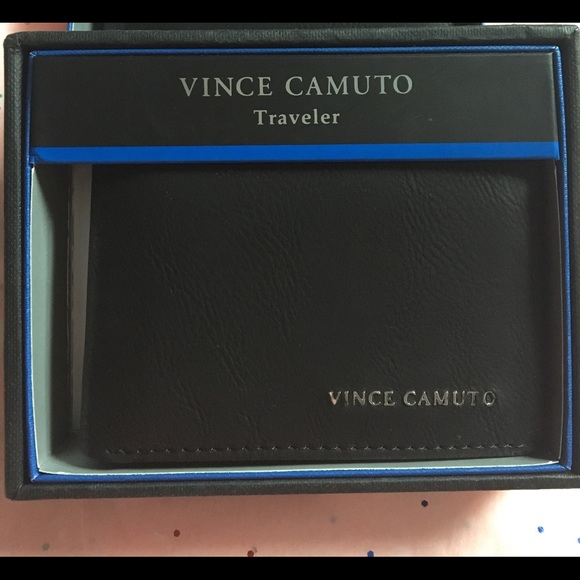 VINCE CAMUTO TRAVEL TRIFOLD MEN’S WALLET - Picture 2 of 6